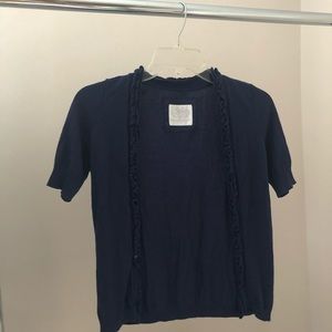 Girls Justice Short Sleeve Cardigan